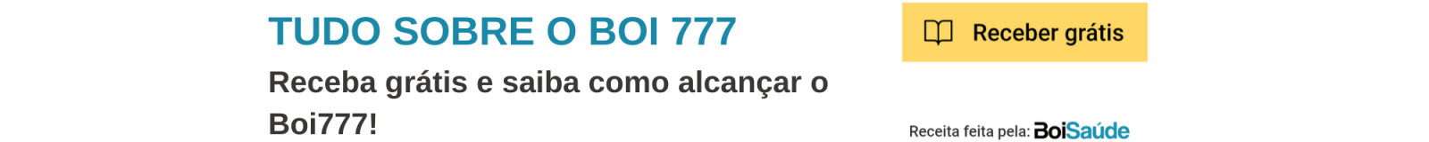Receitas de ração para gado Boi 777 - Receitas de ração para gado